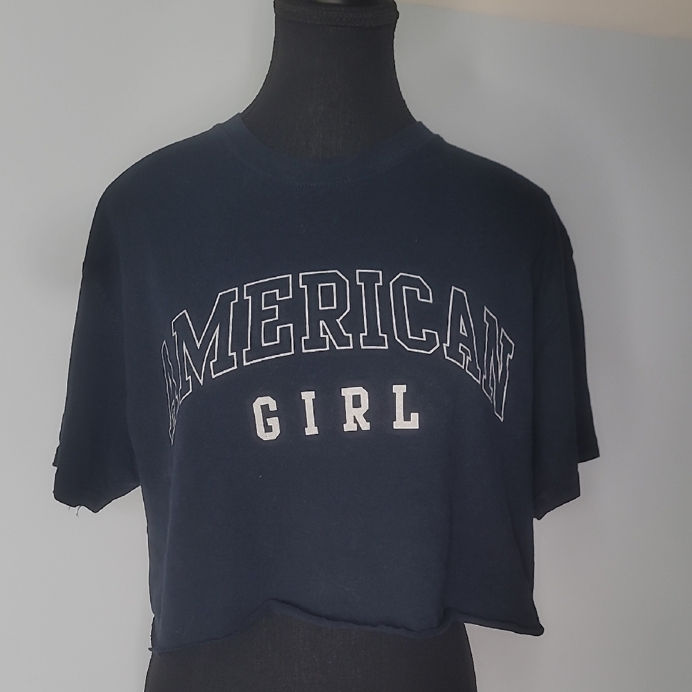 American Girl Navy Blue Short Sleeve Tee